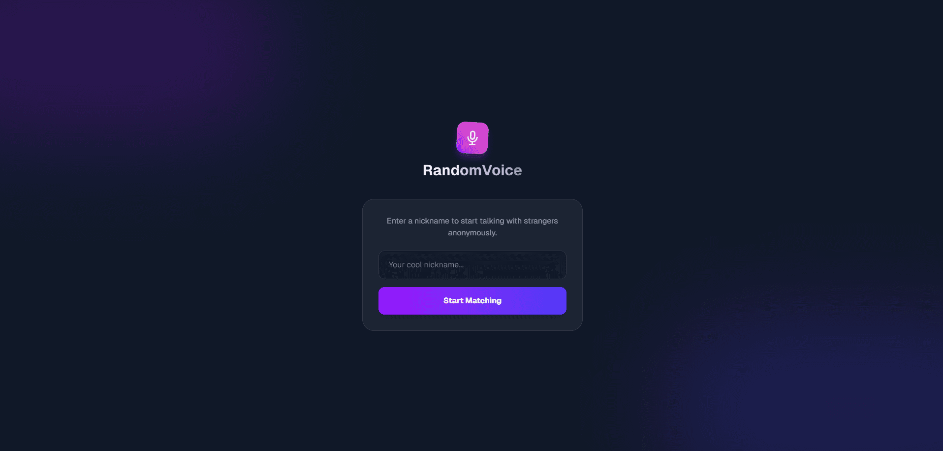 Tinza-Ramdon-VoiceCall screenshot